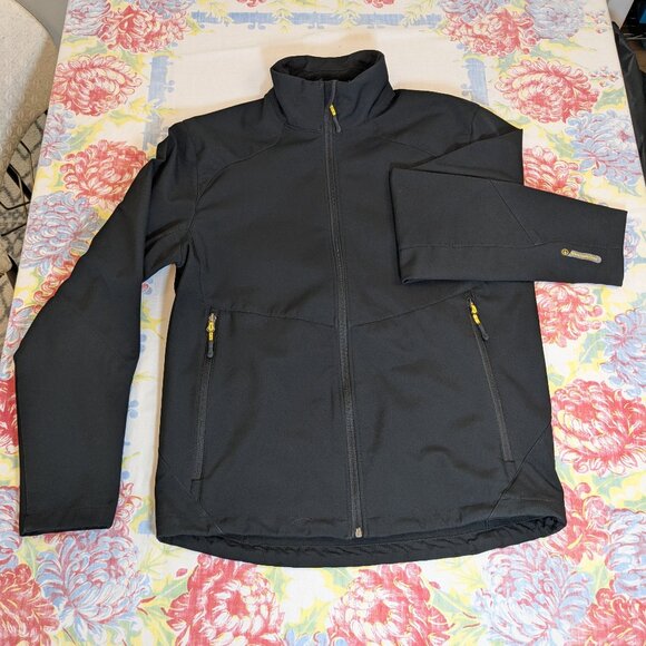 CHAMPION C9 Venture Dry Black Soft Shell Technical Jacket Men's Small - Picture 1 of 15